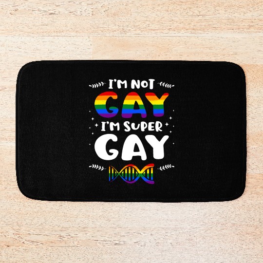 Proud Gay Sexual Diversity Gay Pride Parade LGBTQ Bath Mats