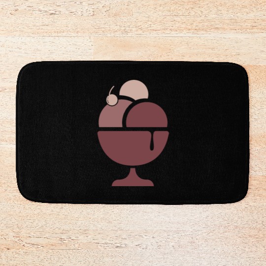 ice cream Bath Mats