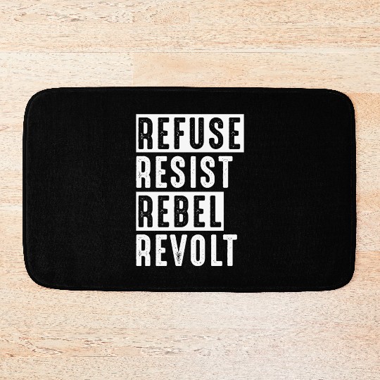 Rebell Revolution Punk Bath Mats