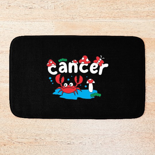 CANCER ZODIAC Bath Mats