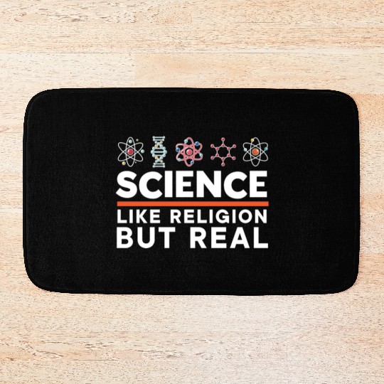 Atheism Anti-Religion Agnostic Freethinker Atheist Bath Mats