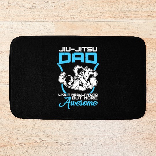 Jiu-Jitsu Dad Athletic Rollinggrapplingmixed marti Bath Mats