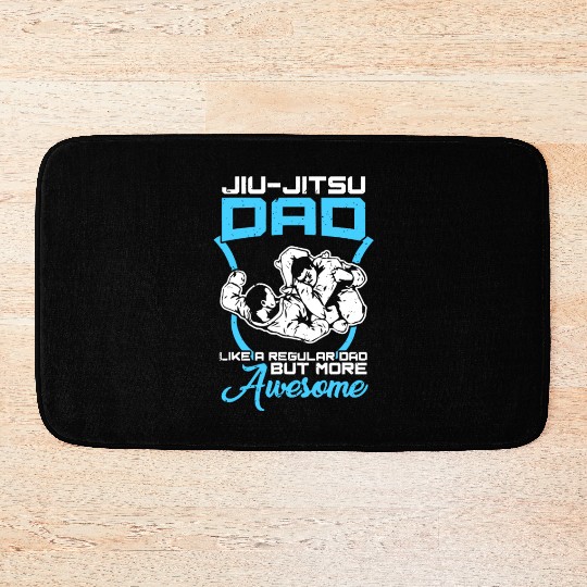Jiu-Jitsu Dad Athletic Rollinggrapplingmixed marti Bath Mats