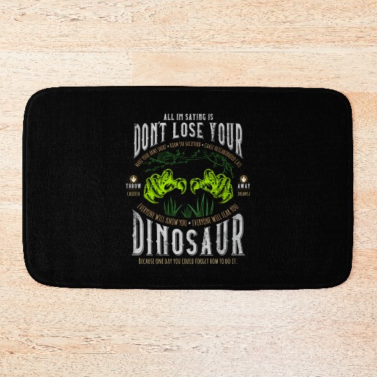 Don'T Lose Your Dinosaur Step Brothers Bath Mats