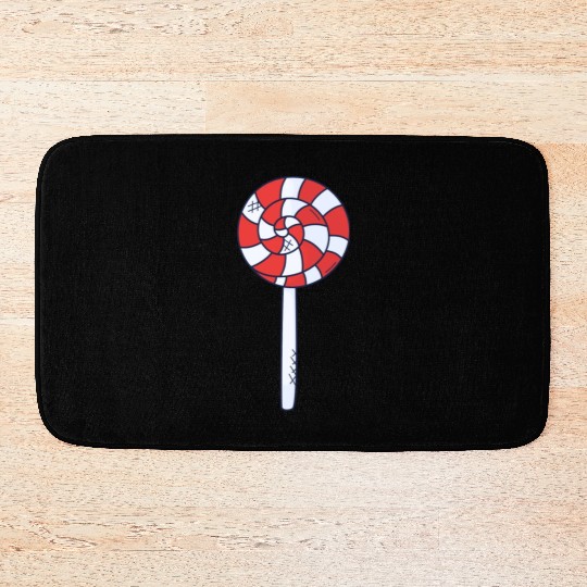 Lollipop Rainbow Sucker Candy Bath Mats