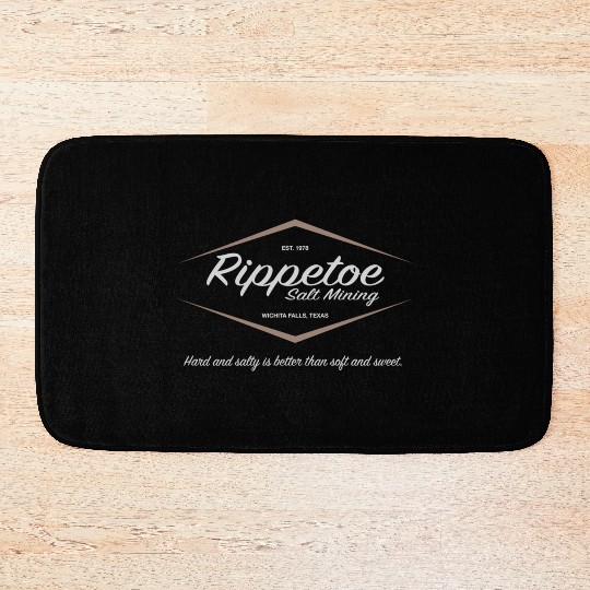 Rippetoe Salt Mining Est 1978 Bath Mats