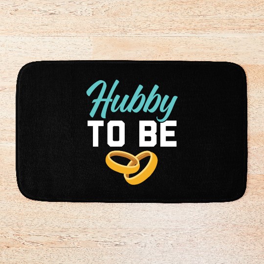 Bride And Groom Wedding Day Marriage Just Married Bath Mats