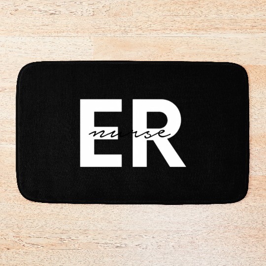 Emergency Room Er Nurse Registered Nurse Bath Mats