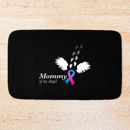 Angel Mommy Miscarriage Awareness Infant Mother Bath Mats