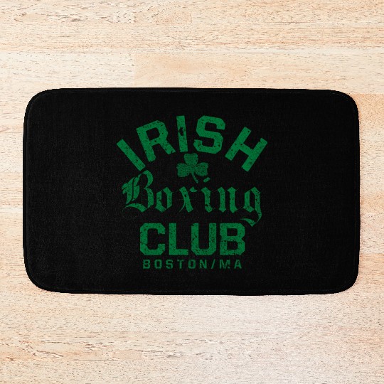 Irish Bong Club Boston Massachusetts Bath Mats