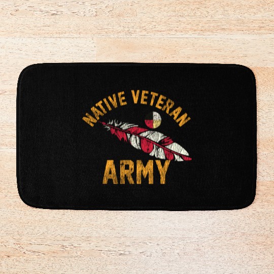 Native American Vietnam Veteran Bath Mats