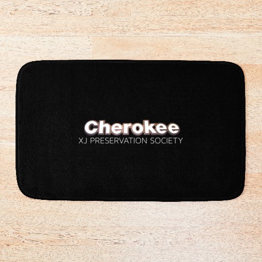 Cherokee Xj Preservation Society Bath Mats