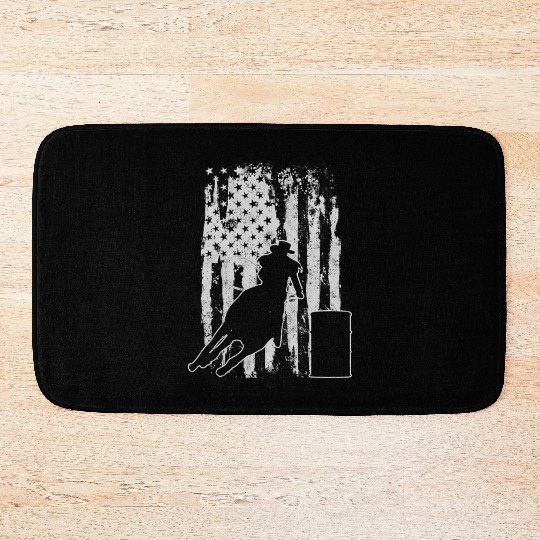 Barrel Racing Bath Mats
