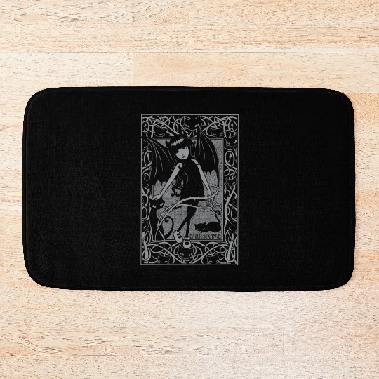 Emily The Strange Night Walker Bath Mats