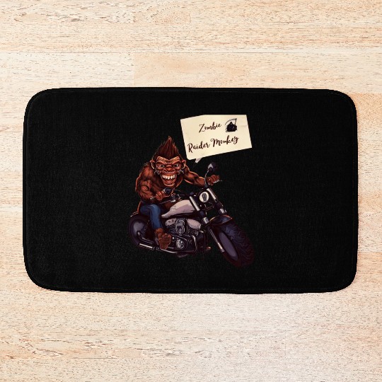 zombie Raider Monkey Bath Mats