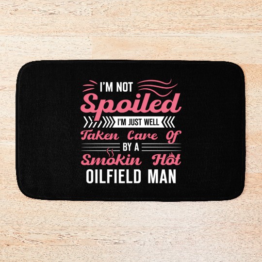 Oilfield Oil Rig Worker Bath Mats