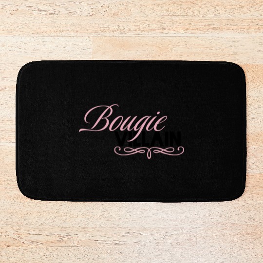 Bougie Villain Bath Mats
