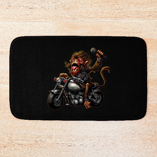 zombie Raider Monkey Bath Mats