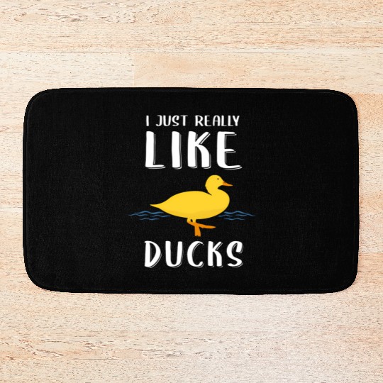 Duck For Duck Hunting Bird Bath Mats