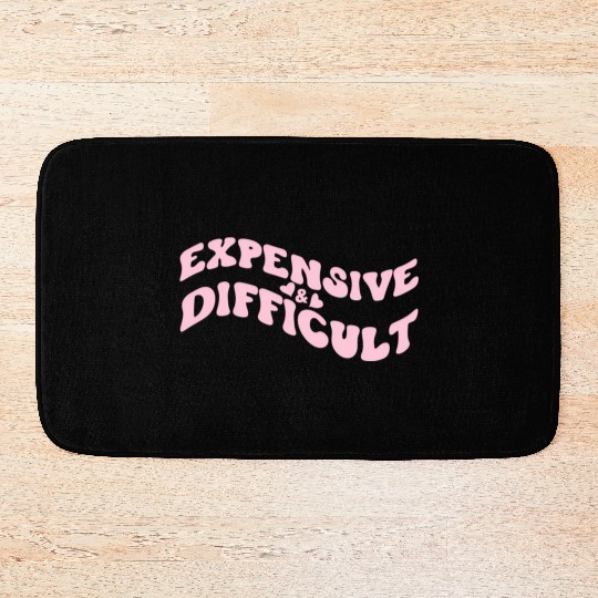 Expensive And Difficult Bougie Bougee Preppy Bath Mats