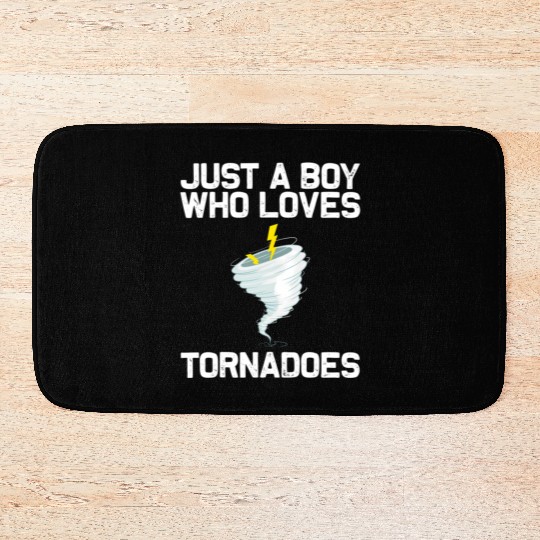 Tornado For Hurricane Weather Chaser Bath Mats