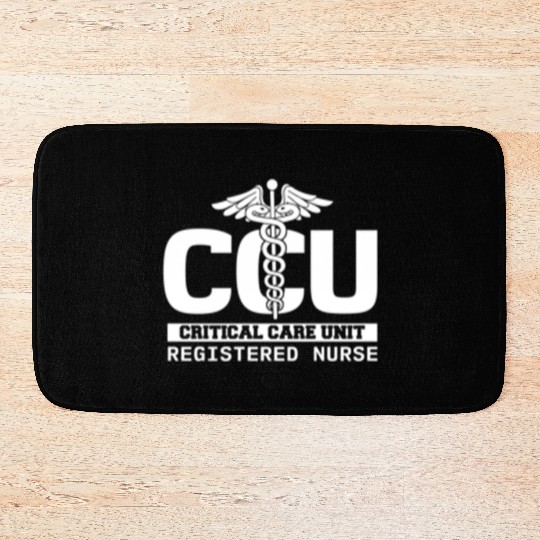 Ccu Registered Nurse Critical Cardiac Care Unit Bath Mats