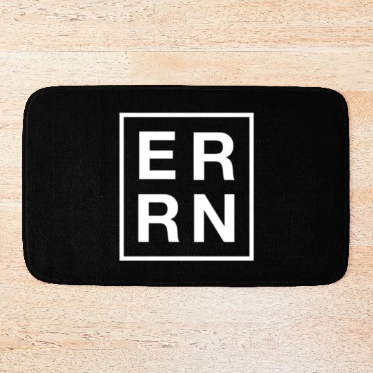 Er Rn - Emergency Room Registered Nurse Bath Mats