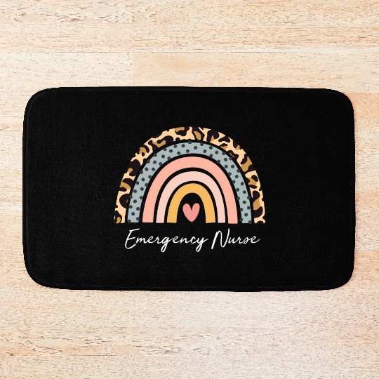 Er Nurse Emergency Room Nurse Registered Nurse Bath Mats