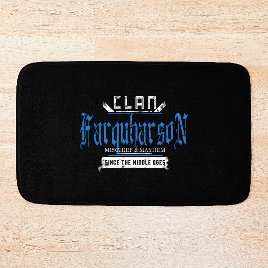 Clan Farquharson Mischief And Mayhem Since The Bath Mats