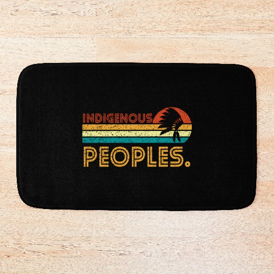 Indigenous Peoples Day Bath Mats