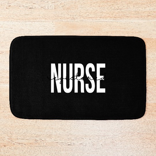 Registered Nurse Rn Emergency Room Nurse Bath Mats