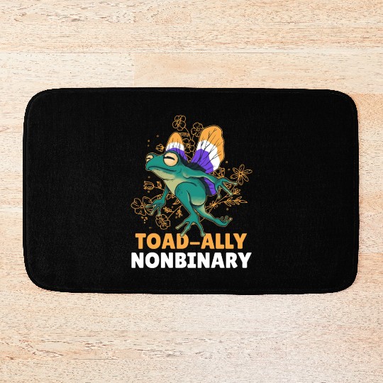 Toad-Ally Nonbinary Bath Mats