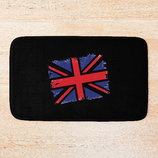 Union Jack Vintage UK Flag Great Britain UK Bath Mats