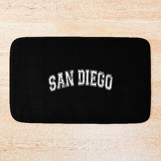 San Diego I California State Bath Mats