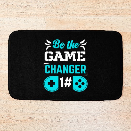 BE THE GAME CHANGER Bath Mats