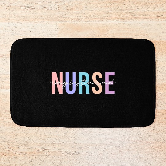 Registered Nurse Rn Emergency Room Nurse Bath Mats