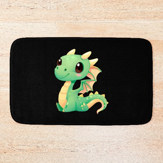 Cute Dragon Bath Mats