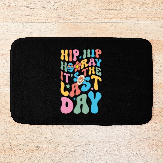 Last Day of School teacher Hello Summer Teacher Bath Mats