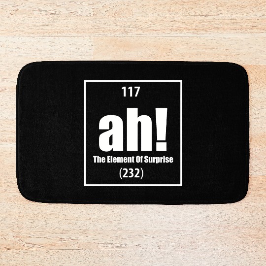 AH The Element of Surprise Bath Mats