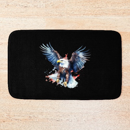 Eagle 4Th July Independent Day Bath Mats