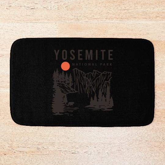 Yosemite National Park Bath Mats