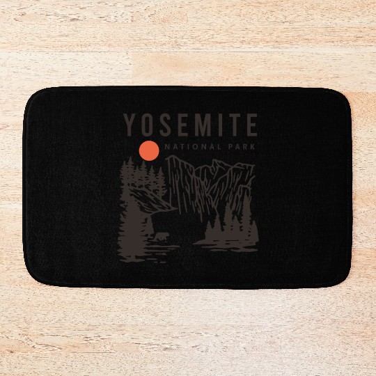 Yosemite National Park Bath Mats
