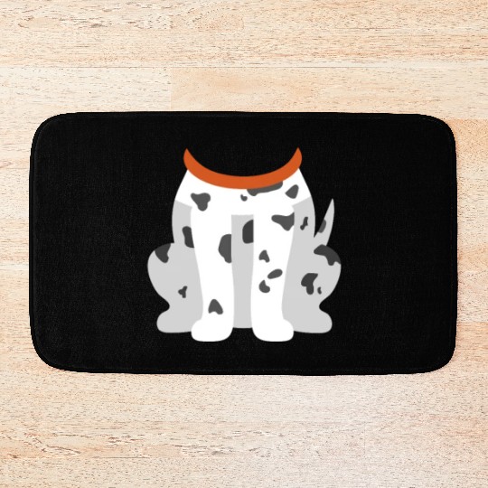 Dalmatian Costume Bath Mats