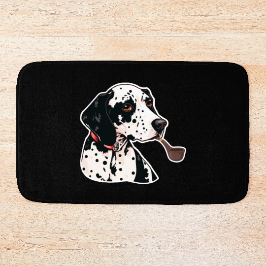 Dalmatian Tabacco Bath Mats