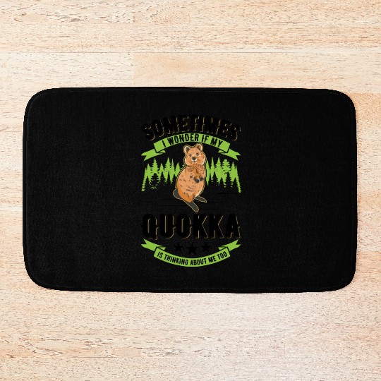 Quokka Gift Short-tailed Kangaroo Bath Mats
