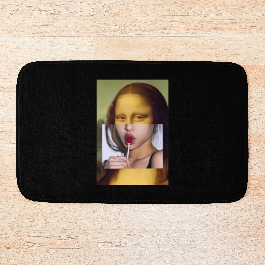 Mona Lisa Lollipop Mona Lisa Bath Mats