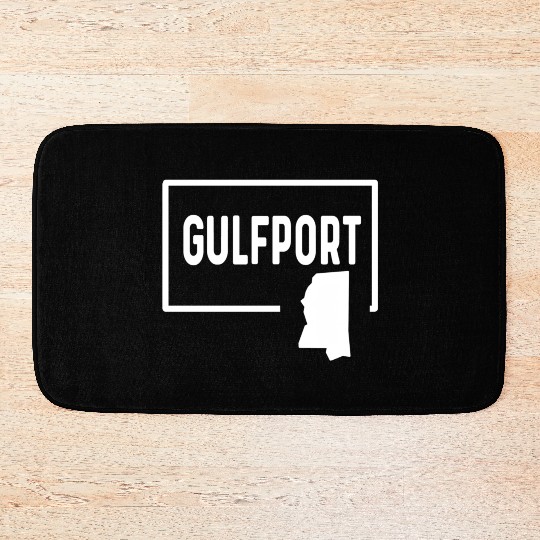 port Mississippi Ms - Home Hometown Vacation Bath Mats