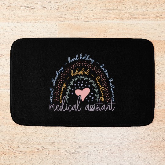 Rainbow Medical Assistant Bath Mats