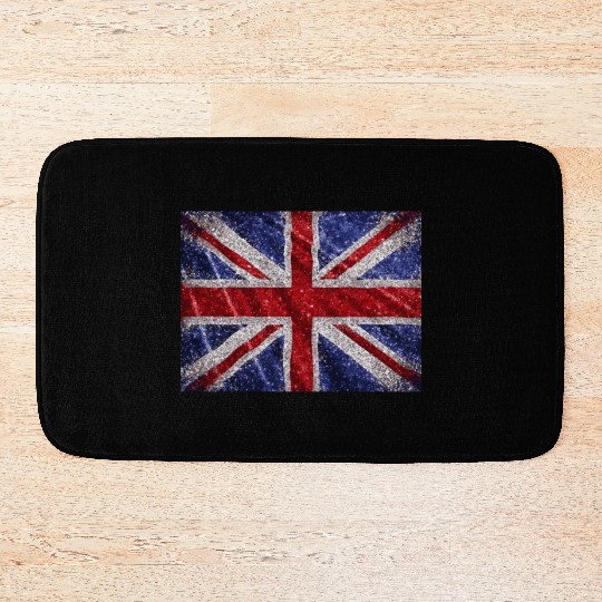 Union Jack Retro British Flag Great Britain UK Bath Mats