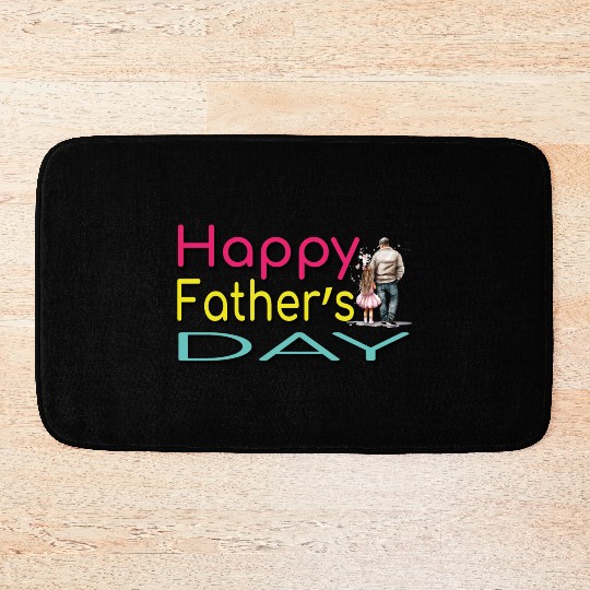 Happy Father's Day 2023 Bath Mats